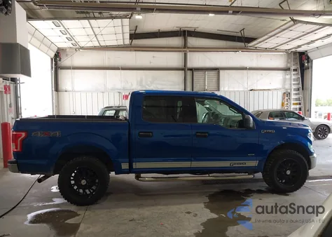 2017 Ford F-150 Xlt из США, поврежденный, VIN 1FTEW1EG4HFB23485